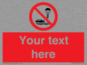 Custom No parasailing